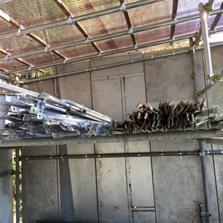 予約制　DIY好きな方　建物修理や外壁塗装に　足場一式貸します。 − 栃木県