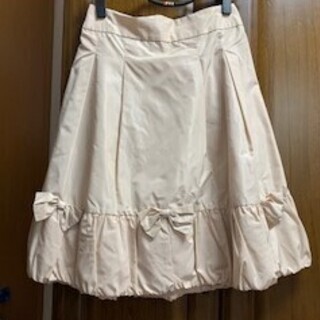 リボン付き　スカート