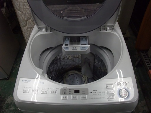 R0867) シャープ 洗濯機 ES-GV8C-S 2019年製! 洗濯容量8kg 店頭取引大歓迎♪
