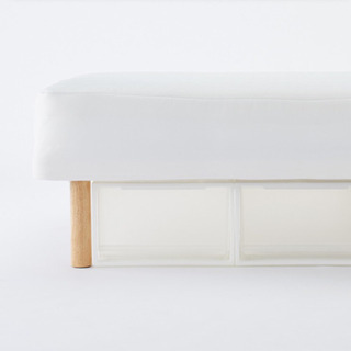 無印 脚付マットレス スモール の画像