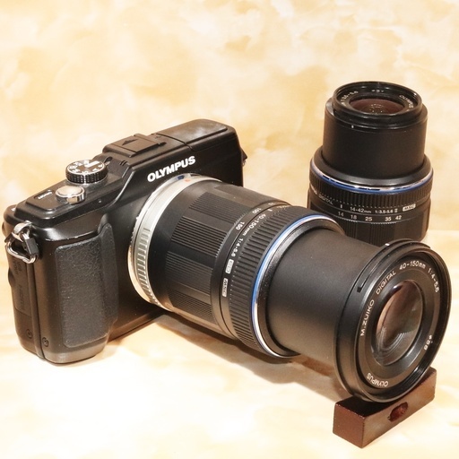 ★届いてすぐ使えるSDカード★オリンパス OLYMPUS E-PL2 ダブルズームキット