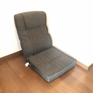 アイリスプラザ リクライニングレバー付きハイバック座椅子 