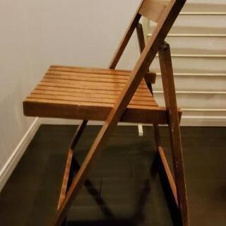 チェア 折りたたみ式 四脚