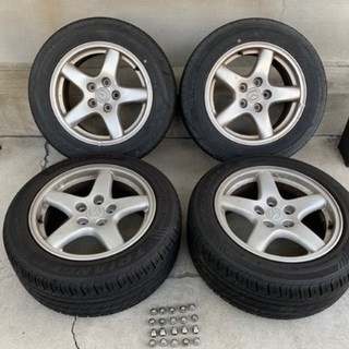 【中古】 RX-7 FD3S 16インチ 純正ホイール 4本セット 8J +50 114.3 5H