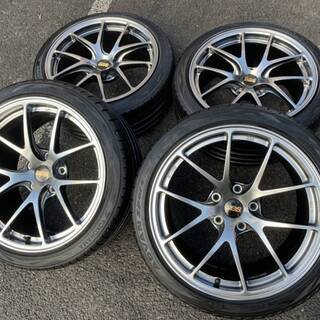 超美品 BBS RI-A 032 18インチ 8J +45 225/40R18 人気 鍛造品】BBS RI-A 030 18in 8J +48 PCD112 ミシュラン