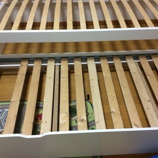 譲ります。IKEA  FLAXA 二段ベッド 引き出しタイプの画像
