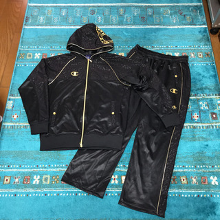 チャンピオン Ｌサイズ 魔裟斗モデル ジャージ セットアップ 上下 