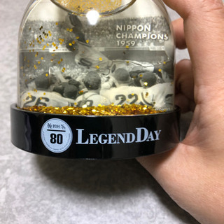 ソフトバンク80周年アニバーサリー　スノードームの画像