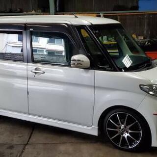 タント カスタム エンジン載せ替え アルミホイール 車高調等付いてます