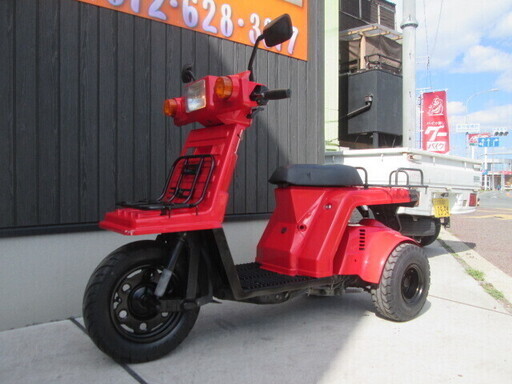 ★ジャイロX　後期　ミニカー登録車！ホンダ　ジャイロ　セル1　実動車★赤