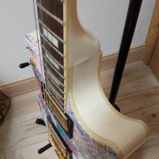 【一点物】着物生地 エレキギター レスポールタイプの画像