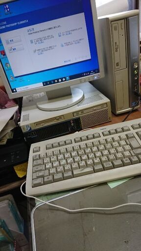 NEC製HDD500GB2アイテムのphotoshop搭載デスクトップパソコン