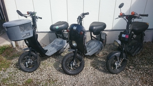 決まりました！suzuki スズキ チョイノリ ３台セット 書類・鍵あり 山形発 自社陸送あり