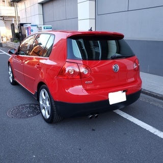 ゴルフＧＴi　 Ｈ19　車検4年4月　走行32000キロ　社外ＨＤＤナビ＆フルセグＴＶ＆バックカメラ　外アンプ　純正17ＡＷ　レッドキャリパー　キセノン　禁煙車の画像