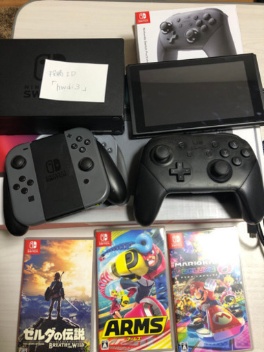 NINTENDO SWITCH(任天堂スイッチ) 本体セット、ソフト