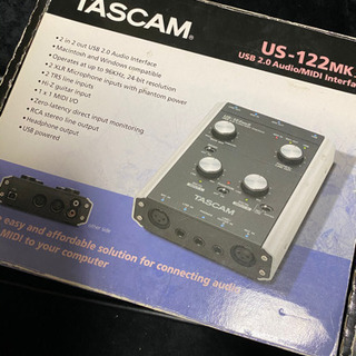 格安ミキサーオーディオインターフェースマイク付き