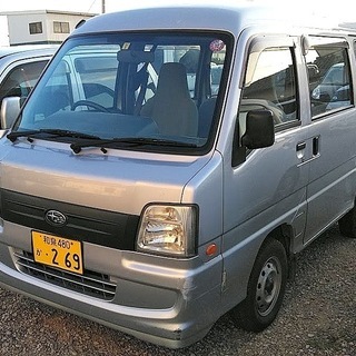 人気スバルサンバー　商用車室内汚れや車体スリキズはありますが希少車！　車検来年1月迄　￥75000の画像
