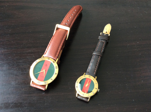 他サイトで完売しました！GUCCI/腕時計ペア超高級シェリー男女セット/ グッチ