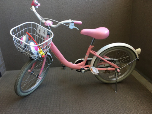 子供用自転車　18インチ　ピンク