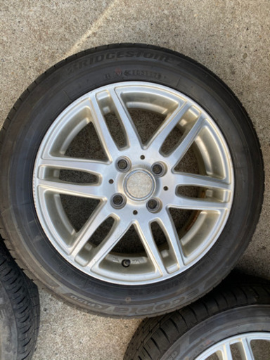軽自動車　14インチアルミホイール　ブリジストン155/65R14