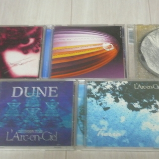 ラルクアンシエル　L'Arc〜en〜Ciel  アルバム５枚＋シ...