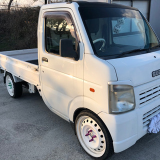 軽トラ　スズキ　キャリートラック 少しカスタム車
