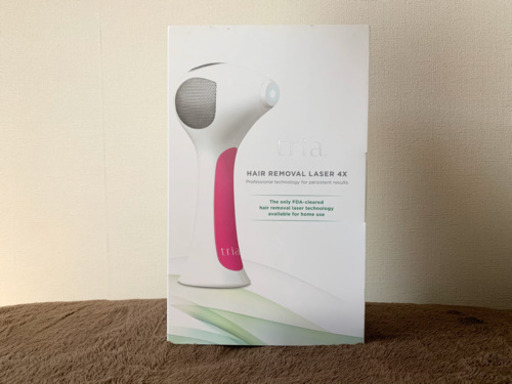 美品‼︎ おうちエステ‼︎  tria レーザー脱毛器4X