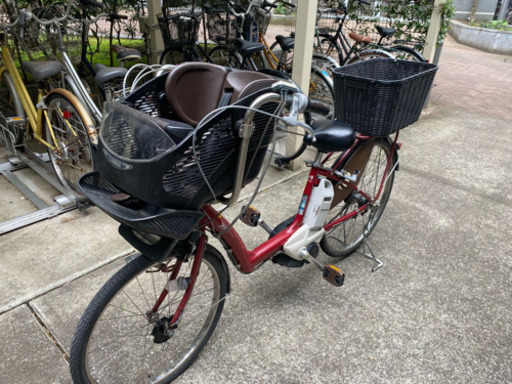 子乗せ電動アシスト自転車　ブリヂストン アンジェリーノ