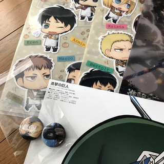 進撃の巨人　グッズセットの画像