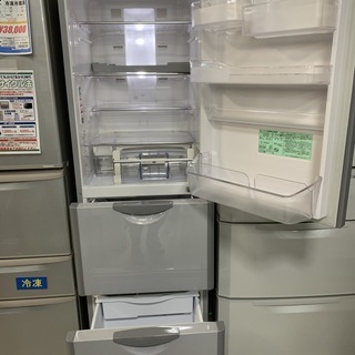 日立　冷蔵庫　HITACHI 真空チルド　R-S30CMV 302L 2012年 R-S30CMV：日立の家電品
