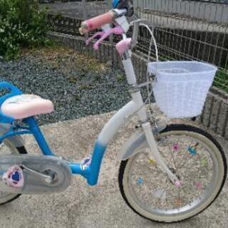 子供用18インチ自転車 トイザらスアナ雪仕様