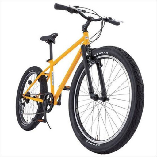 本日12日限定　ハマー　ファットバイク　イエロー　自転車