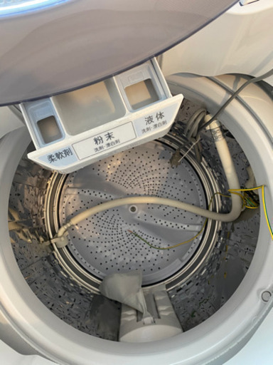 シャープ　洗濯機8kg　2019年製 ES-GV8C-S 美品