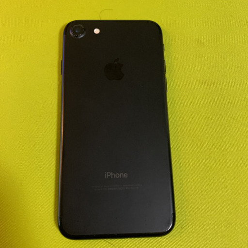 iPhone 7 Black 128GB Softbank 美品　箱付き