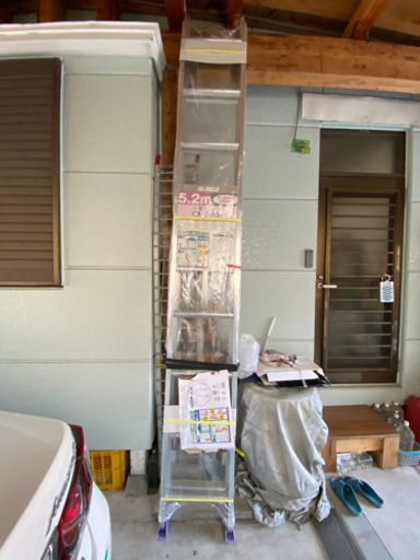 新品未使用　ALINCO 2連はしご　CX-50DE