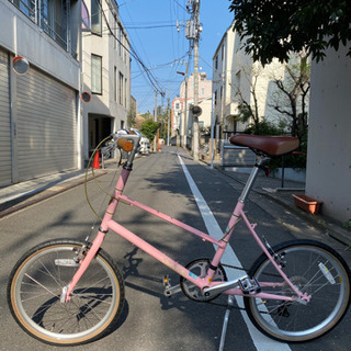 BRUNO ブルーノ ミニベロ 20インチ ピンク BRUNO ブルーノ ミニベロ 20