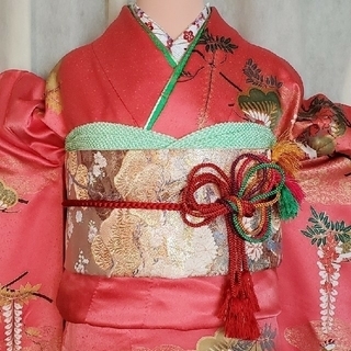 振り袖(4) 長襦袢、袋帯、小物セット 振り袖(18) 長襦袢、袋帯、小物セット