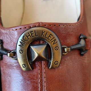 MICHEL KLEIN★本革パンプス★新品同様★ブランドの画像