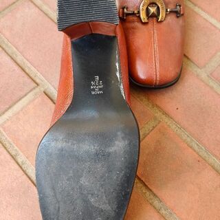MICHEL KLEIN★本革パンプス★新品同様★ブランドの画像