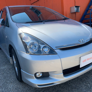 平成15年　トヨタ　ウイッシュ　シルバー　1.8 XSパッケージ車検満タン2年付きの画像