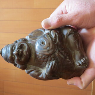 骨董　骨董品　古美術　備前焼　恵比寿様