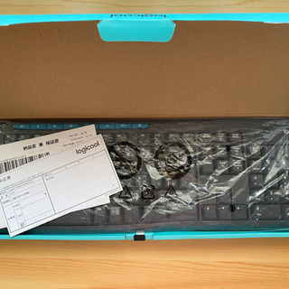 新品同様 ロジクール ワイヤレス キーボード 在宅勤務にの画像