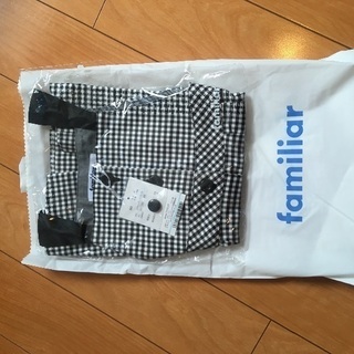 再値下　新品　ファミリア　ジャンパースカートの画像