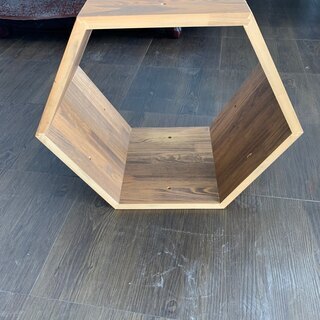 【展示品処分特価】六角シェルフ【ブラウン】ディスプレイラック【A...
