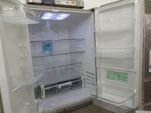 【6ヶ月保証付】参考定価 ¥155,530 2012年製 HITACHI 日立 517L 冷蔵庫 R-SF52BM 真空チルド