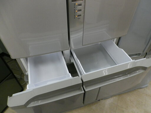 【6ヶ月保証付】参考定価 ¥155,530 2012年製 HITACHI 日立 517L 冷蔵庫 R-SF52BM 真空チルド