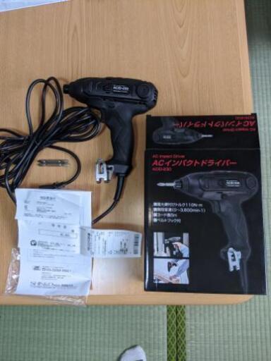 お話中。家庭用電動ドライバー