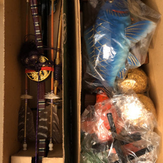 【届けます】五月人形（久月）、ベッド貰って下さいの画像