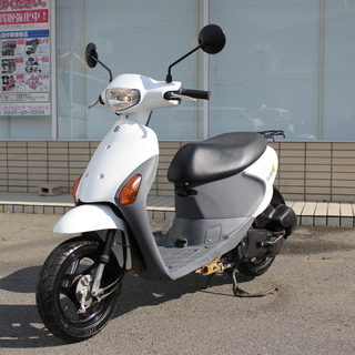 SUZIKI レッツ4　FI 4スト　ホワイト