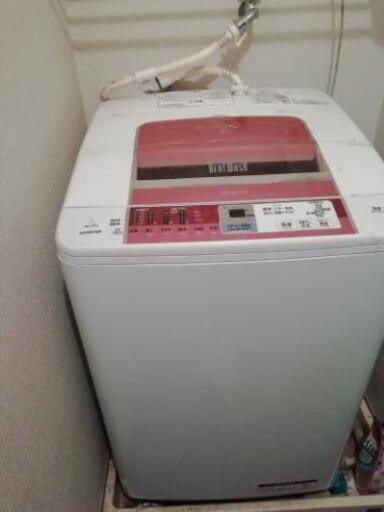 日立　7kg洗濯機　中古